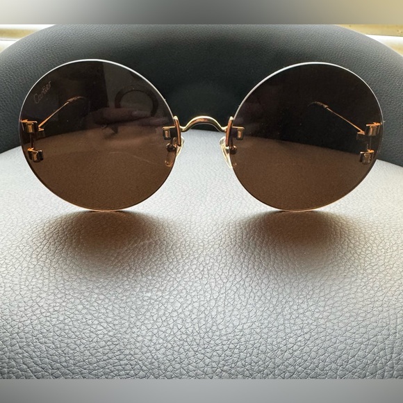 Cartier CT0152S Round sunglasses - Picture 3 of 7